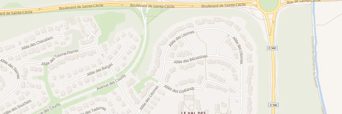 Plan du 5441 All des Bécassines à Camiers