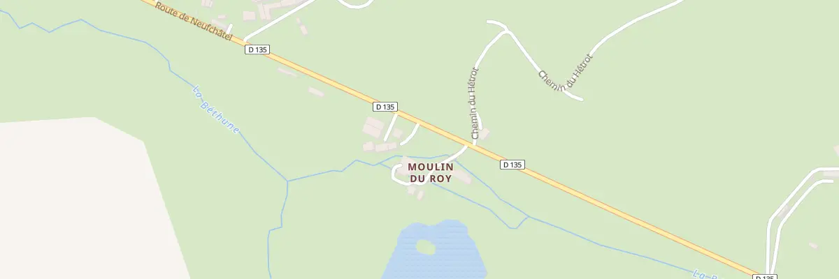 Plan du 15 Rte de Neufchâtel à Gaillefontaine