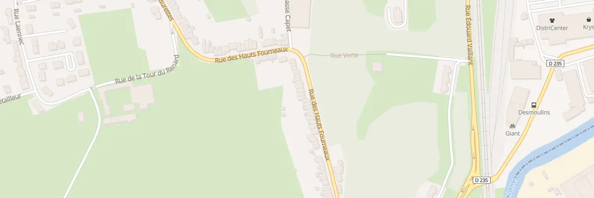 Plan du 64 Rue des Hauts Fourneaux à Outreau
