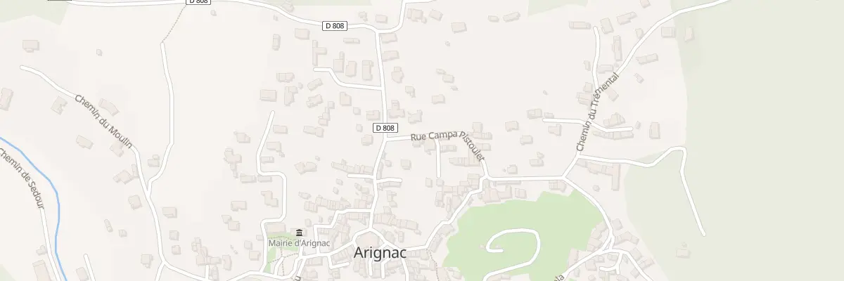 Plan du 4 Rue Campa Pistoulet à Arignac