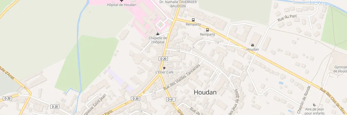 Plan du 39 Rue de Paris à Houdan