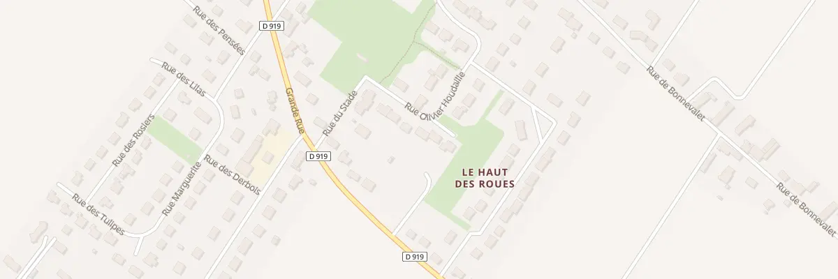 Plan du 7 Rue Olivier Houdaille à Villorceau