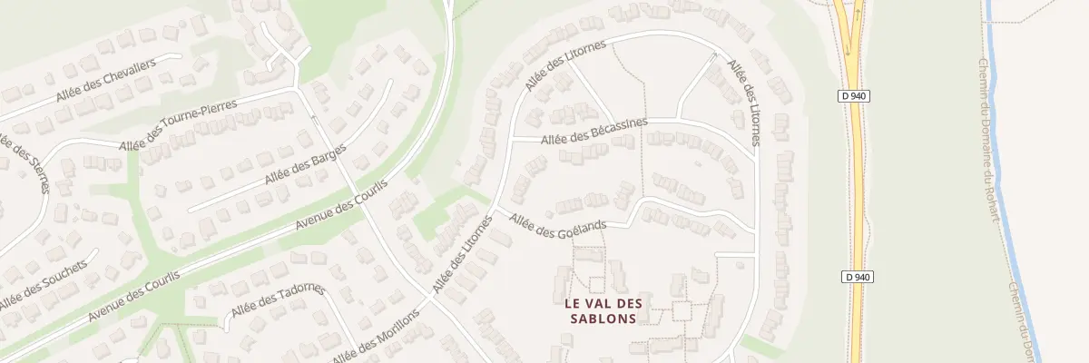 Plan du 5706 All des Litornes à Camiers