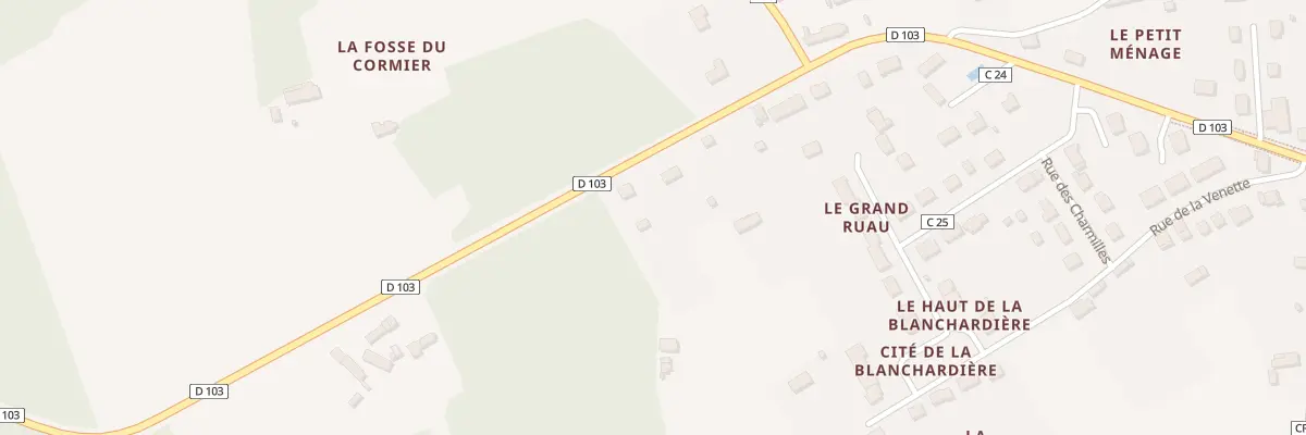 Plan du 53 Rte de Muides à Crouy-sur-Cosson