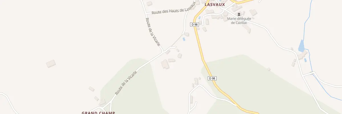 Plan du 5119 Lasvaux au Vignon-en-Quercy