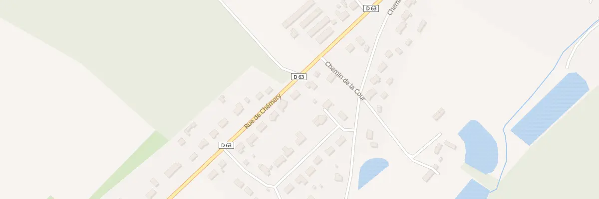 Plan du 687 Rue de Chémery à Mur-de-Sologne