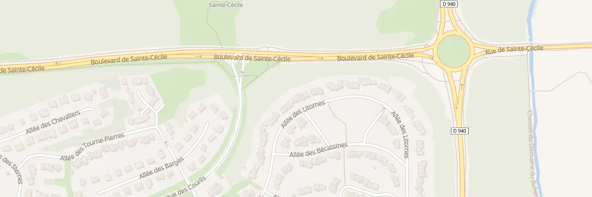 Plan du 5627 All des Litornes à Camiers