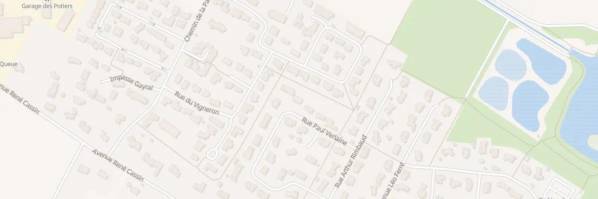 Plan du 29 Rue Paul Verlaine à Sainte-Foy-d’Aigrefeuille