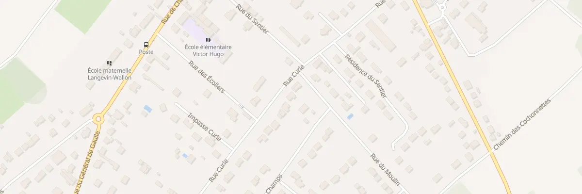 Plan du 39 Rue Curie à Freneuse