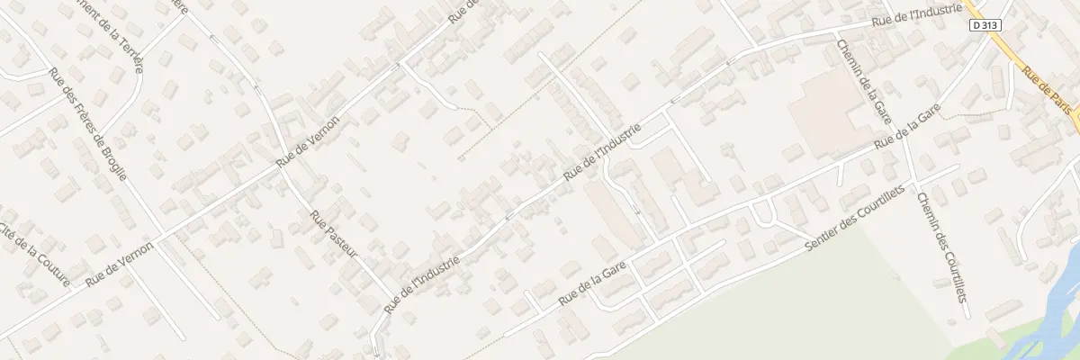 Plan du 30 Rue de l’Industrie à Gasny