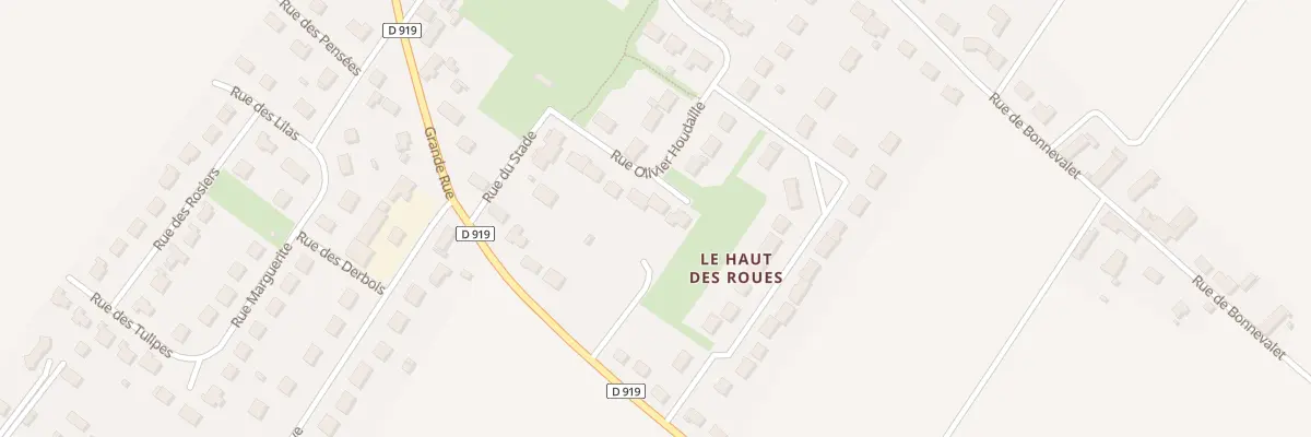 Plan du 9 Rue Olivier Houdaille à Villorceau