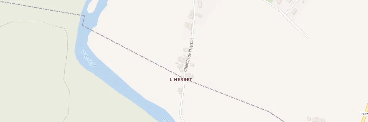 Plan du 6 L’Herbet au Vernet