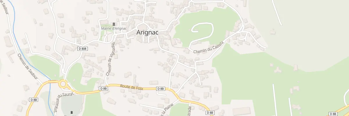Plan du 4 Che de la Gourgue à Arignac