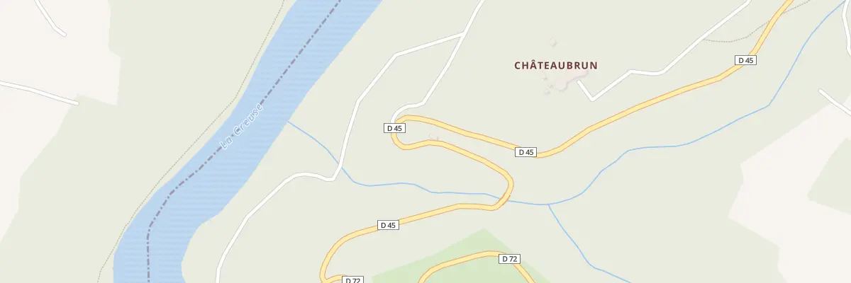 Plan du 5442 Chateaubrun à Cuzion