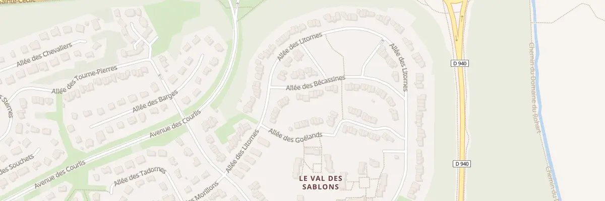 Plan du 5602 All des Bécassines à Camiers