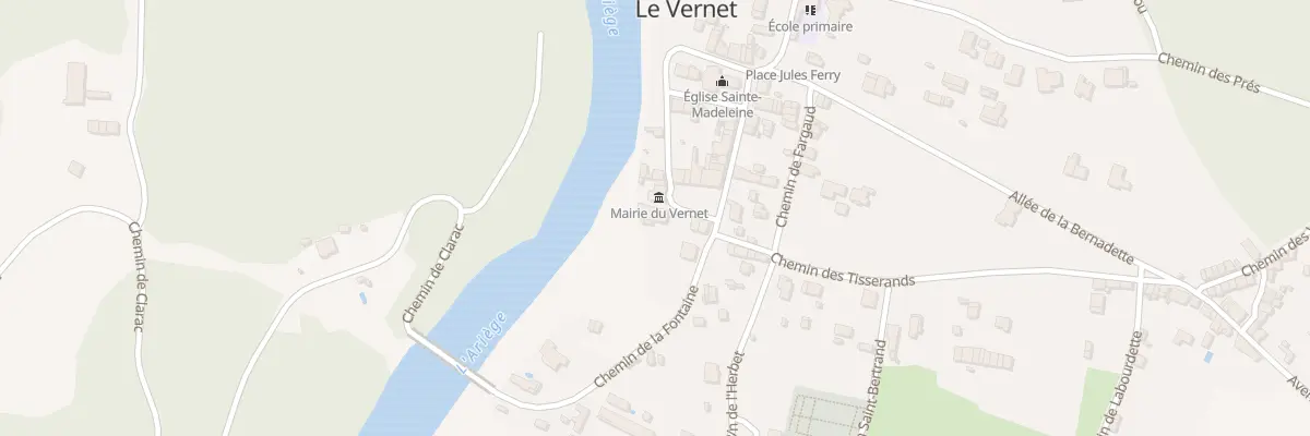 Plan du 8 Pl Guilhamet au Vernet