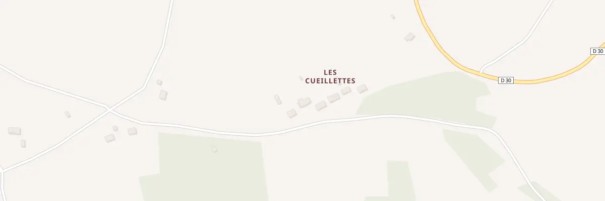 Plan du 10 Les Cueillettes à Chavin