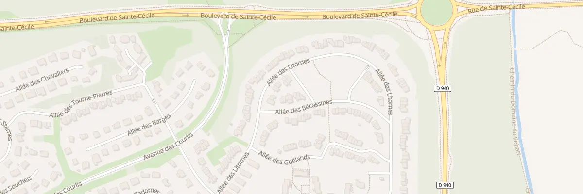 Plan du 5503 All des Bécassines à Camiers