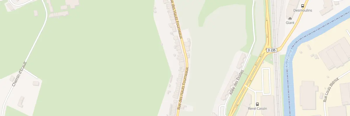 Plan du 104 Rue des Hauts Fourneaux à Outreau