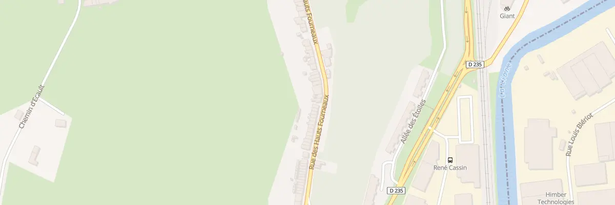 Plan du 116 Rue des Hauts Fourneaux à Outreau