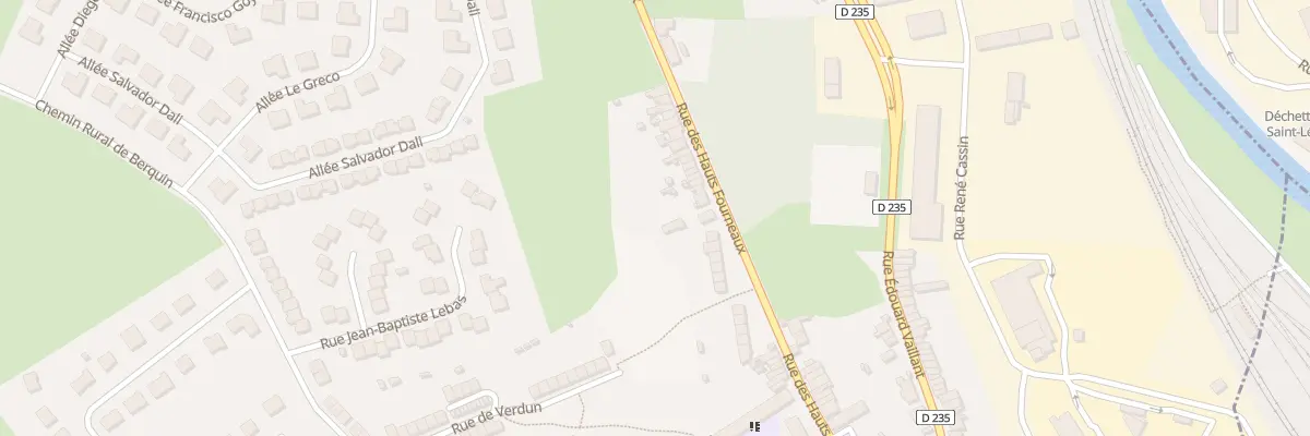 Plan du 272 Rue des Hauts Fourneaux à Outreau