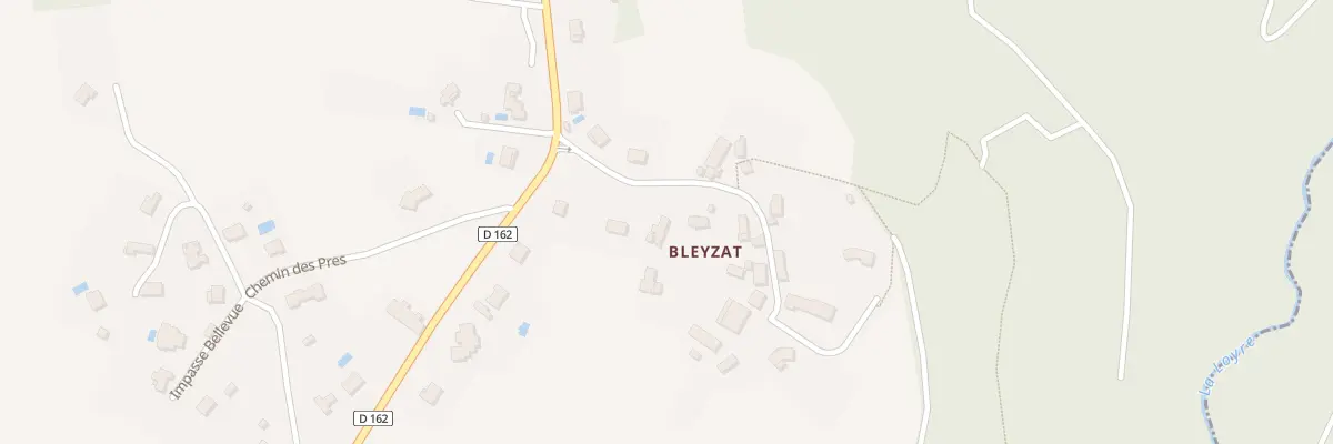 Plan du 100 Village Bleyzat à Cosnac