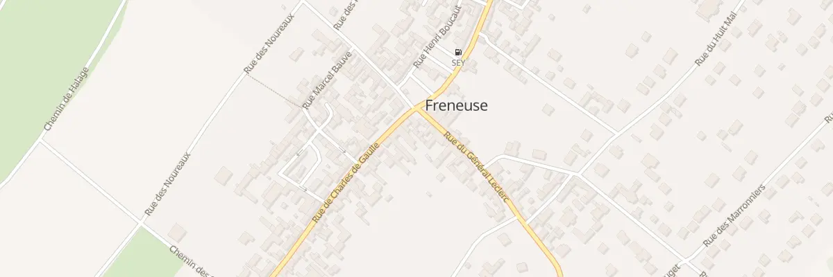 Plan du 116 Rue Charles de Gaulle à Freneuse