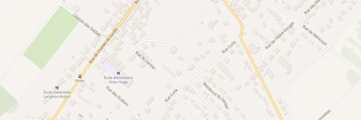 Plan du 28B Rue Curie à Freneuse