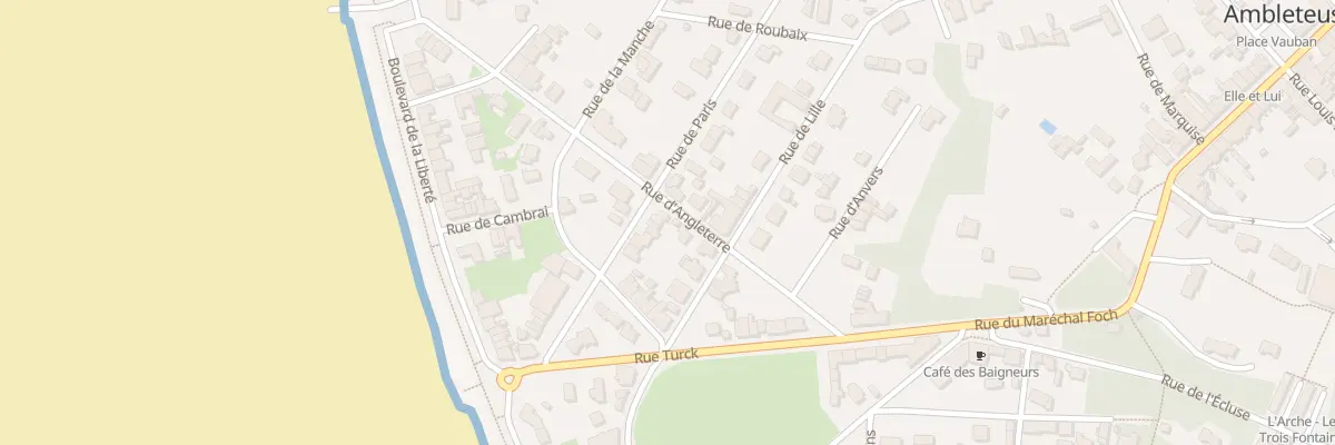 Plan du 7B Rue de Paris à Ambleteuse