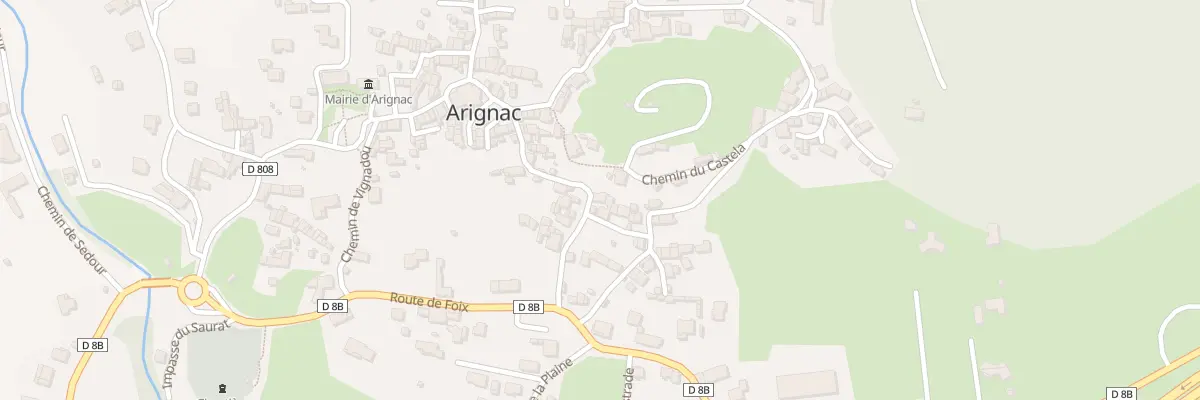Plan du 21 Che de la Gourgue à Arignac