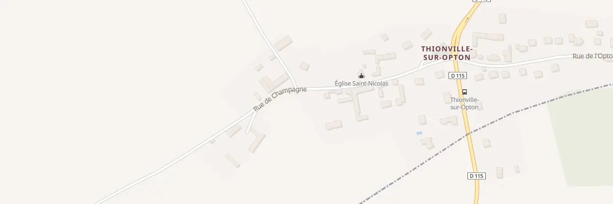 Plan du 9G Rue de Champagne à Maulette