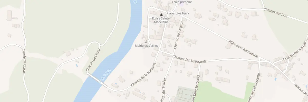 Plan du 7 Pl Guilhamet au Vernet