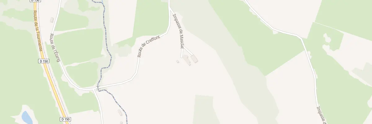 Plan du 5053 Masclat à Ligneyrac