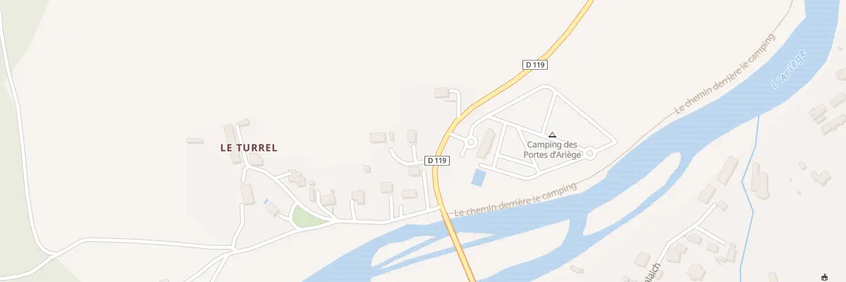 Plan du 7 Rte d’Escosse à Pamiers
