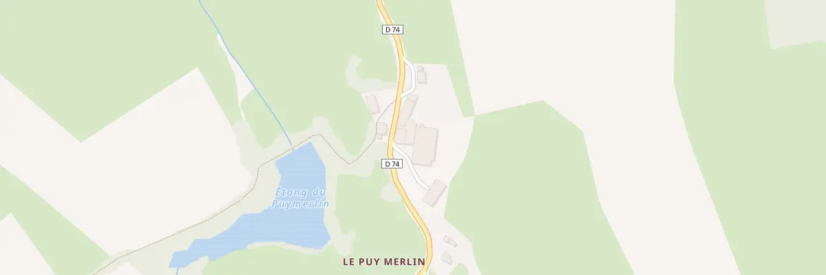 Plan du 8 Le Puy Merlin à Noth