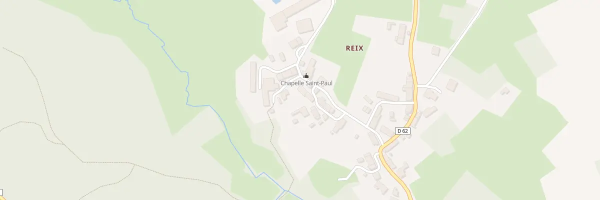 Plan du 32 Reix à Arrènes