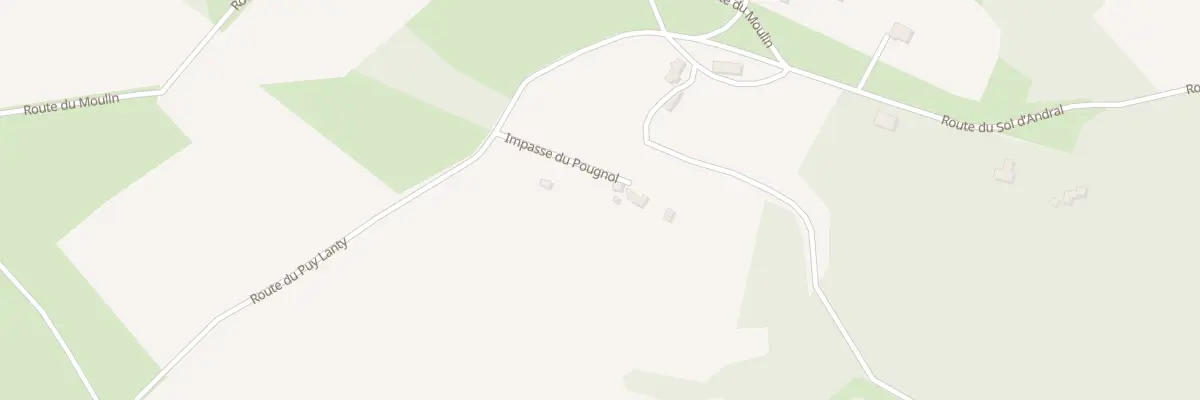 Plan du 106 Imp du Pougnol à Carlucet