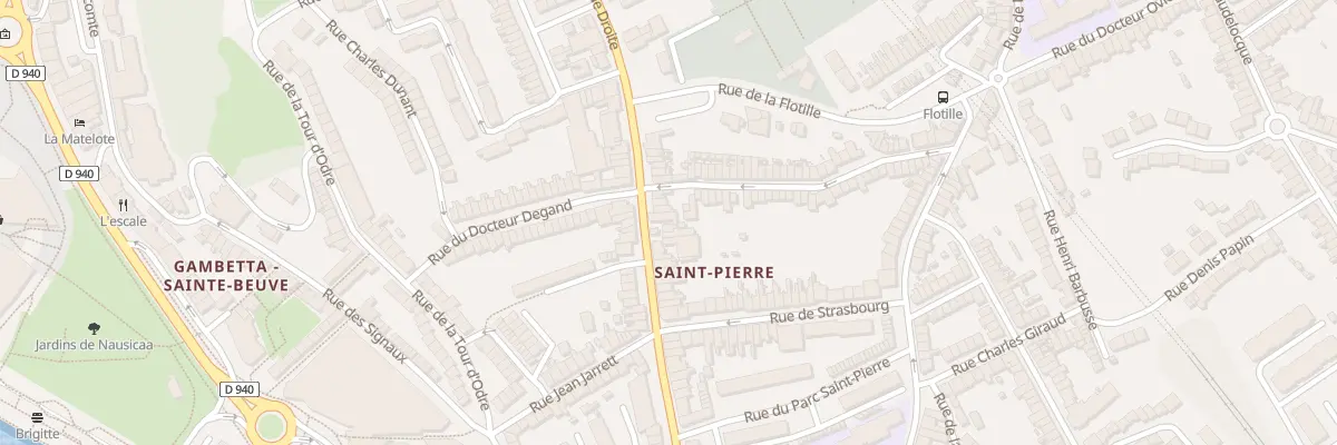 Plan du 114 Rue du Camp de Droite à Boulogne-sur-Mer