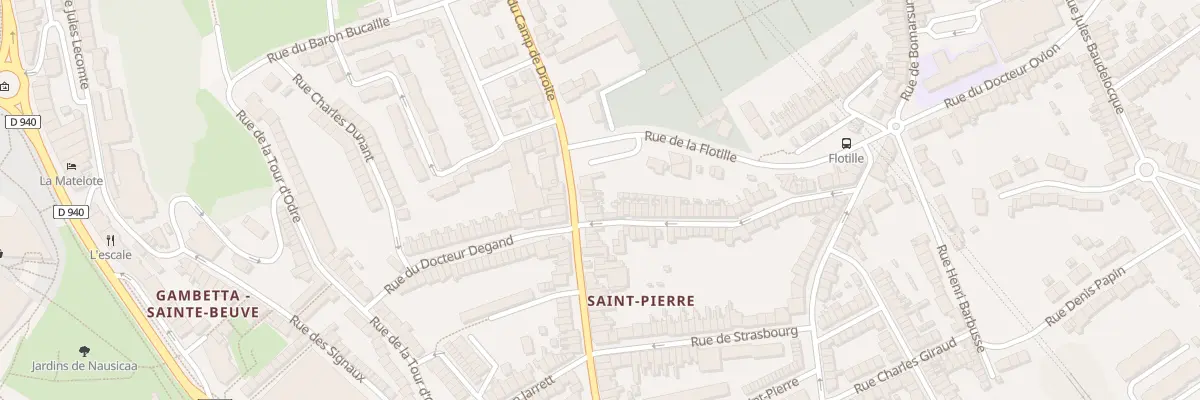 Plan du 126 Rue du Camp de Droite à Boulogne-sur-Mer