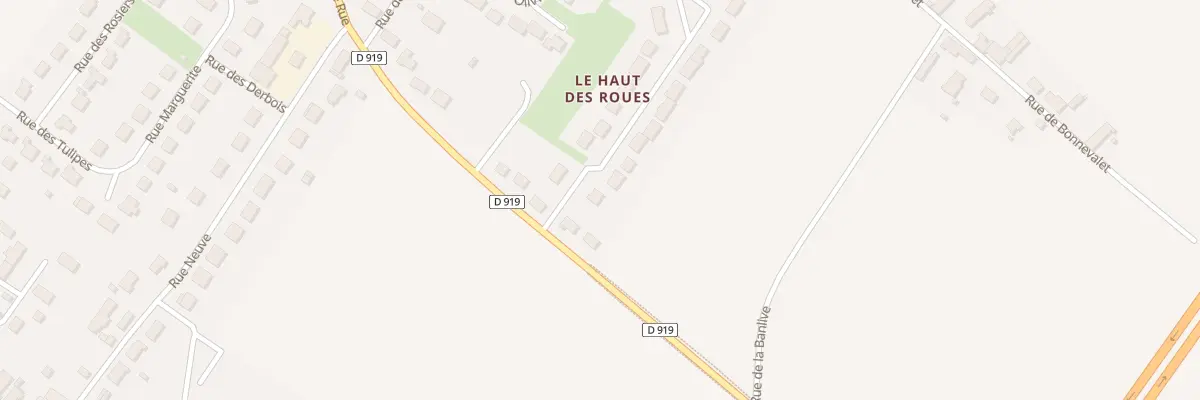 Plan du 1 Rue du Haut des Roues à Villorceau