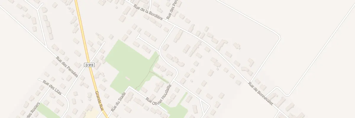 Plan du 29 Rue Olivier Houdaille à Villorceau