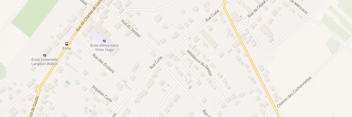 Plan du 23 Rue Curie à Freneuse