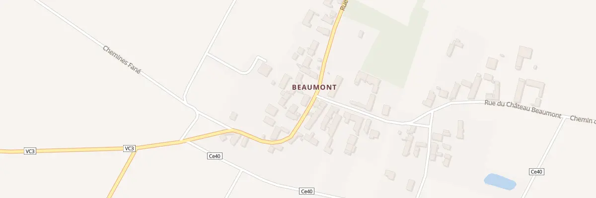 Plan du 7 Rue du Parc à Cravant