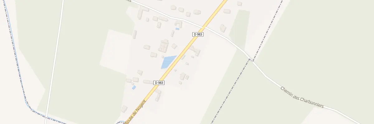 Plan du 31 Rte de Nogent à Grandchamp