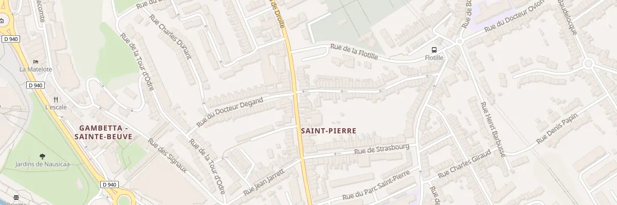 Plan du 116 Rue du Camp de Droite à Boulogne-sur-Mer