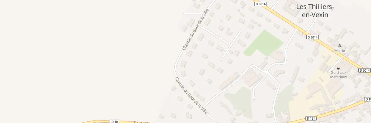 Plan du 5000F Che du Bout de la Ville aux Thilliers-en-Vexin