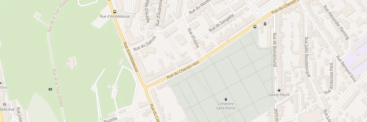 Plan du 41 Rue du Chemin Vert à Boulogne-sur-Mer