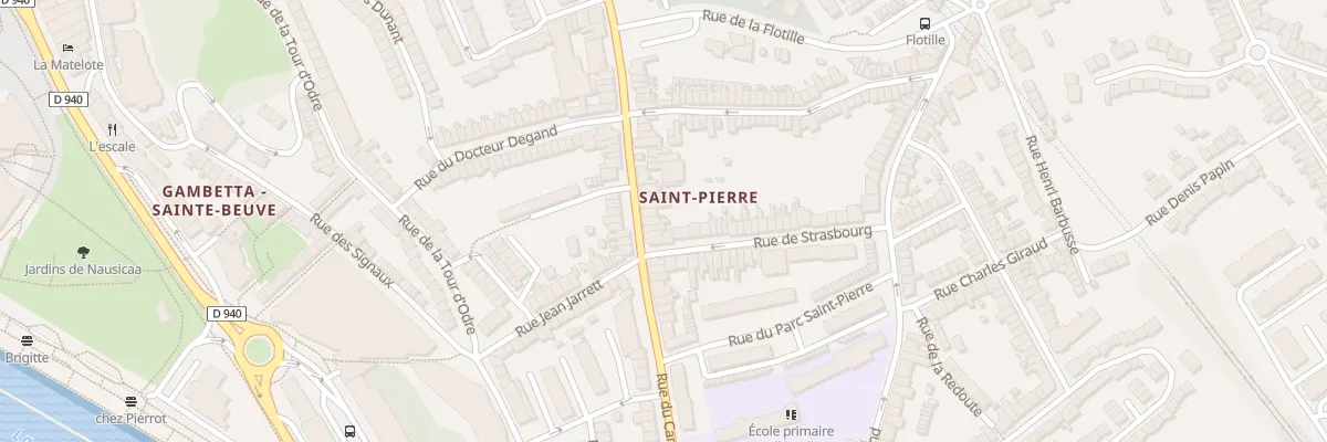 Plan du 96 Rue du Camp de Droite à Boulogne-sur-Mer