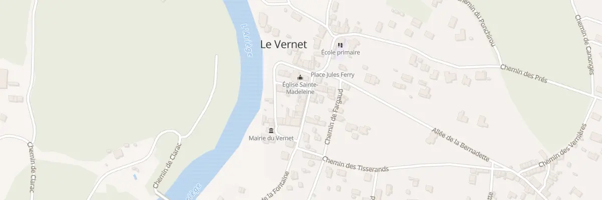 Plan du 11 Rue de Corneille au Vernet