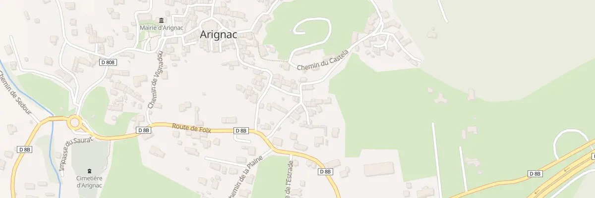 Plan du 44 Rue Campa Pistoulet à Arignac